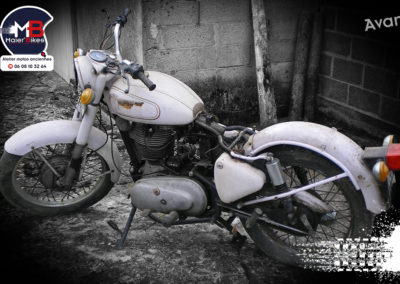 atelier, motos, anciennes, maine et loire, triumph, ktm