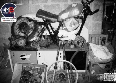 atelier, motos, anciennes, maine et loire, triumph, ktm