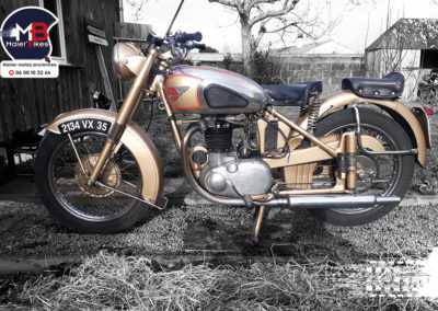 atelier, motos, anciennes, maine et loire, triumph, ktm